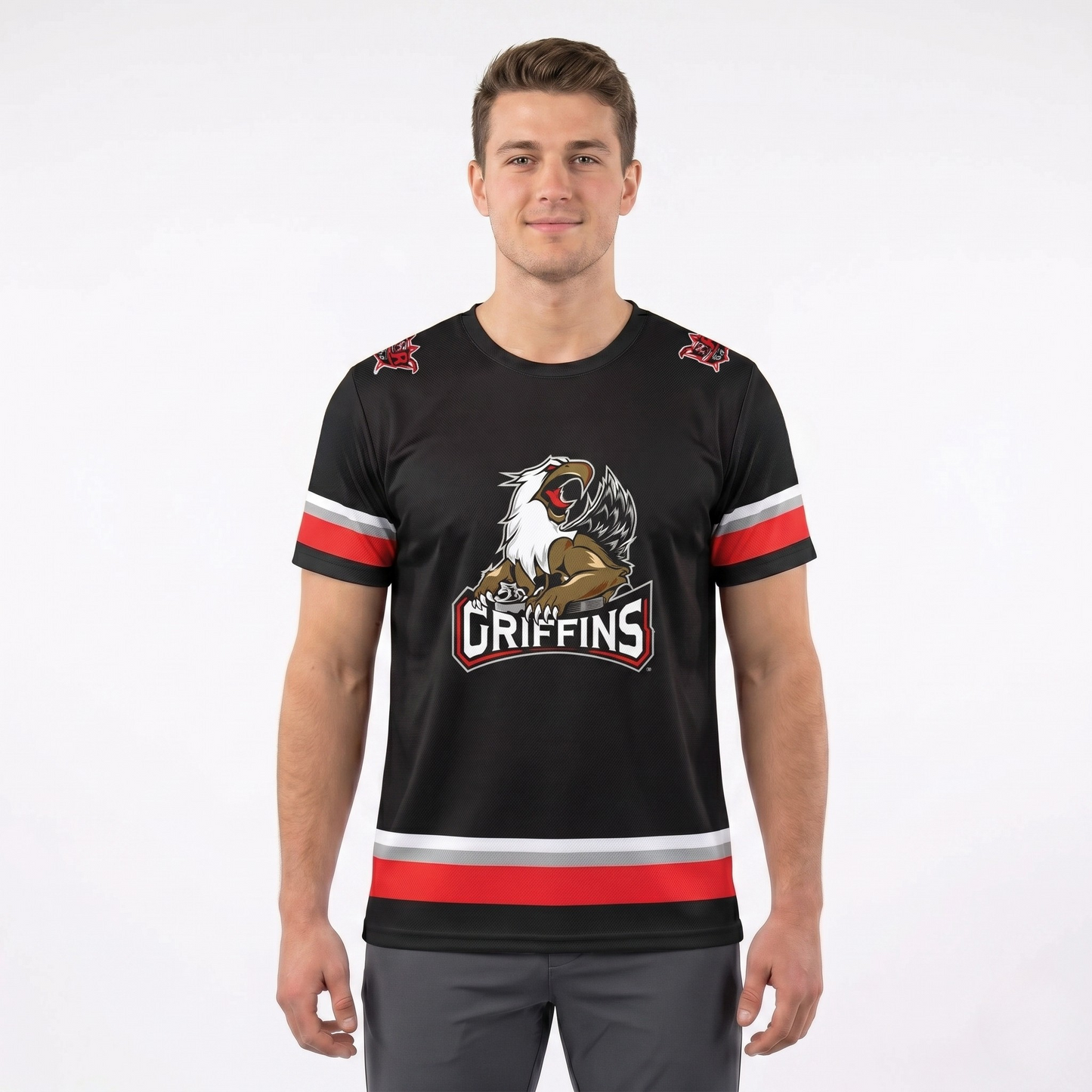 Grand Rapids Griffins AHL Licensed Replica Jersey Performance T-Shirt