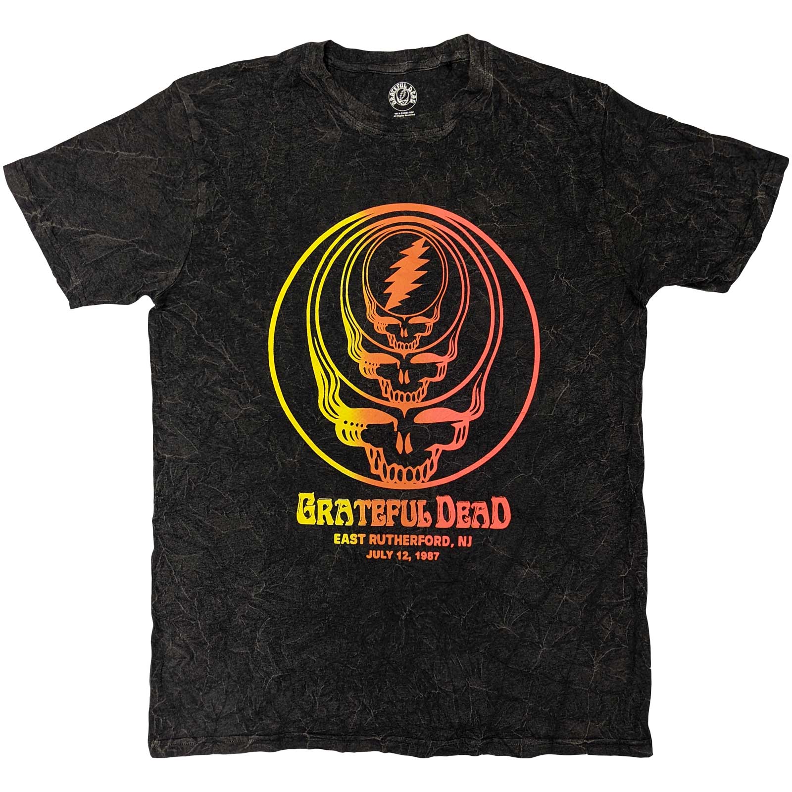 Grateful Dead Concentric Skulls Mens T Shirt