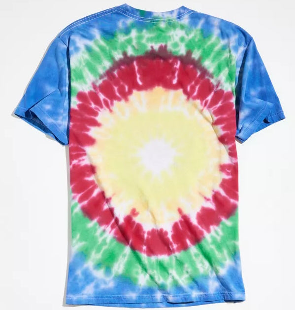 Grateful Dead Save Your Face Earth Crescent Moon Tie Dye Mens T Shirt