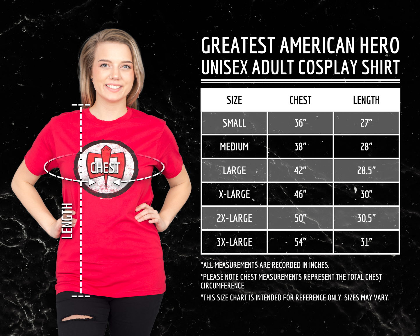 Greatest American Hero Distressed Logo T Shirt