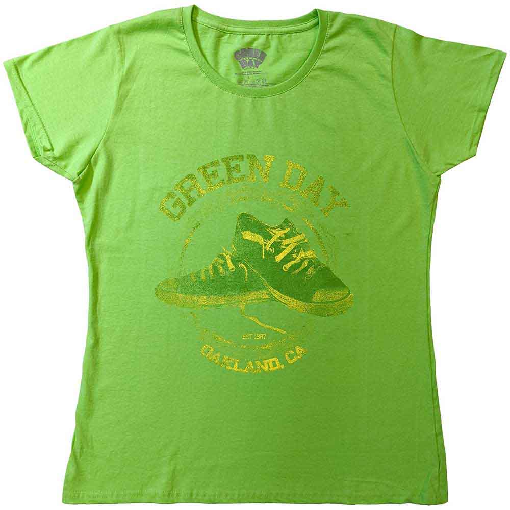 Green Day All Stars Womens T Shirt