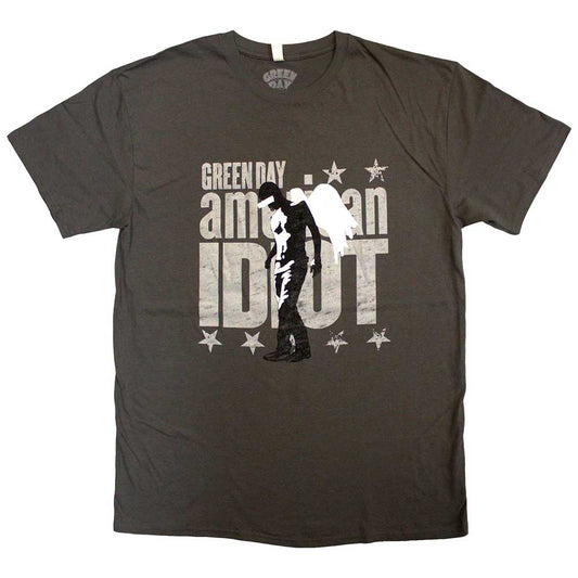 Green Day Am Idiot Angel Mens T Shirt