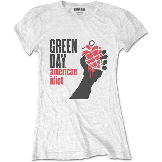 Green Day American Idiot Womens T Shirt