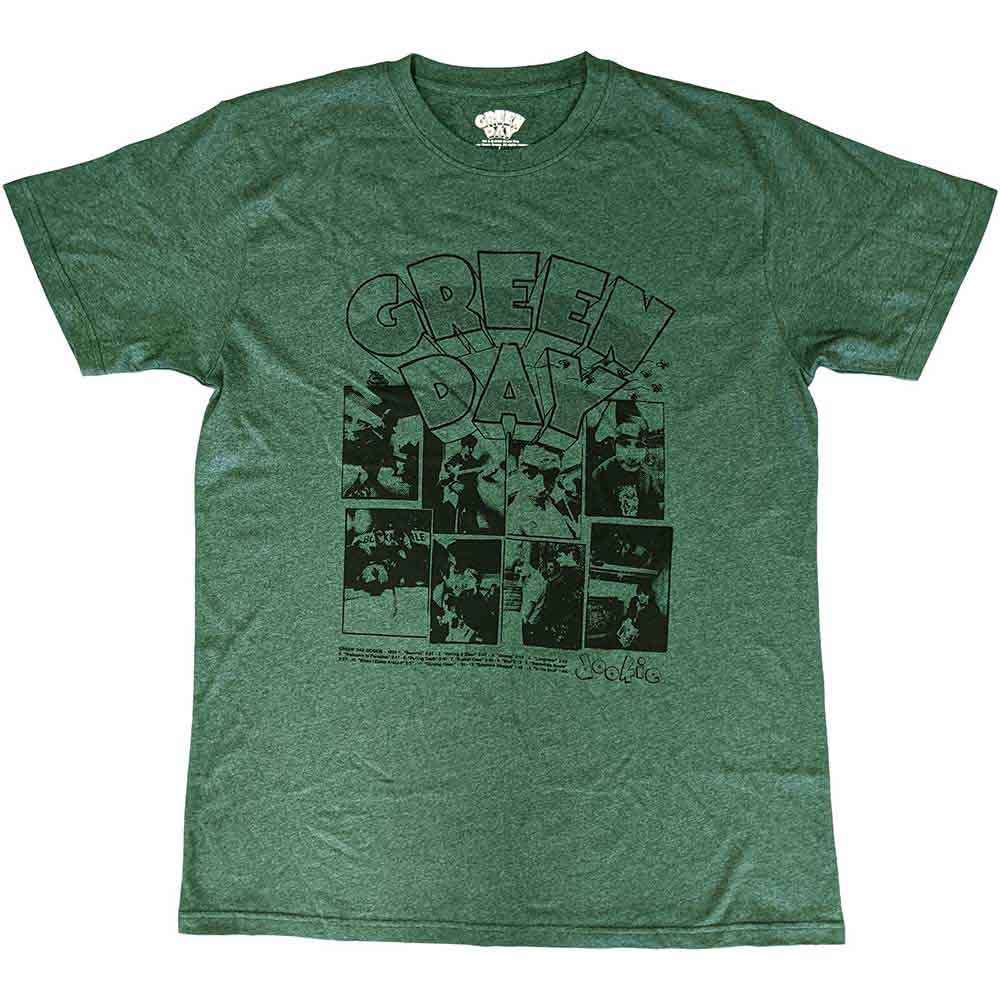 Green Day Dookie Frames Mens T Shirt