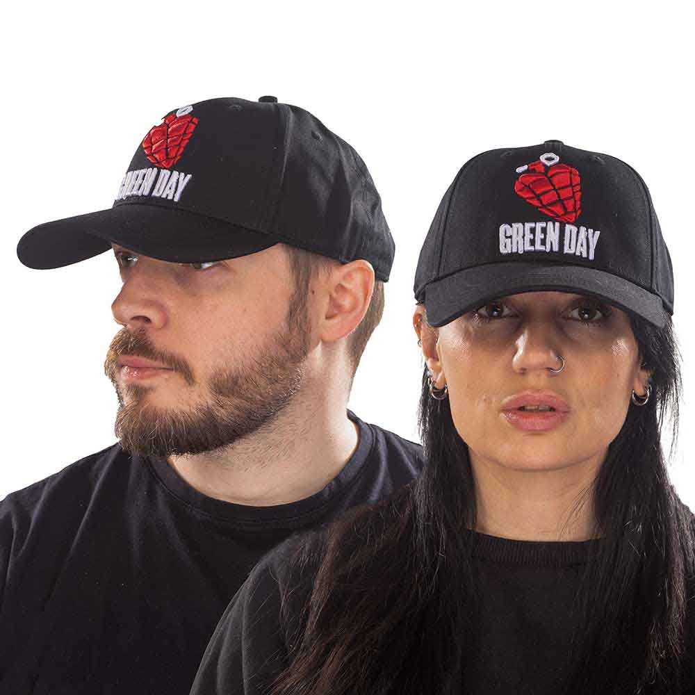 Green Day Grenade Logo Hat Black