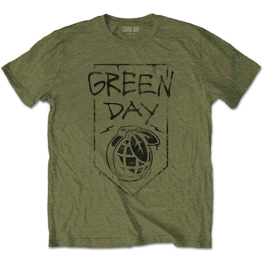 Green Day Organic Grenade Mens T Shirt