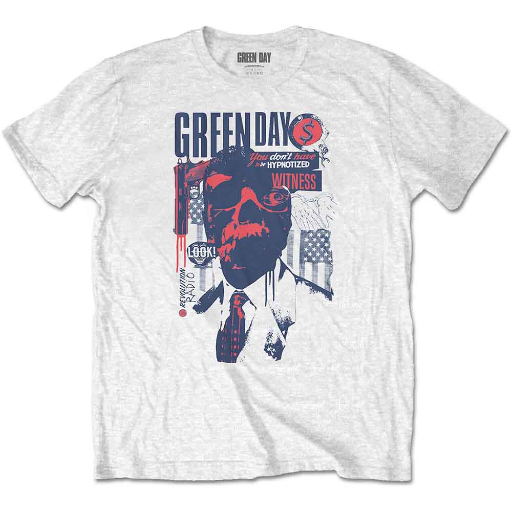 Green Day Patriot Witness Mens T Shirt