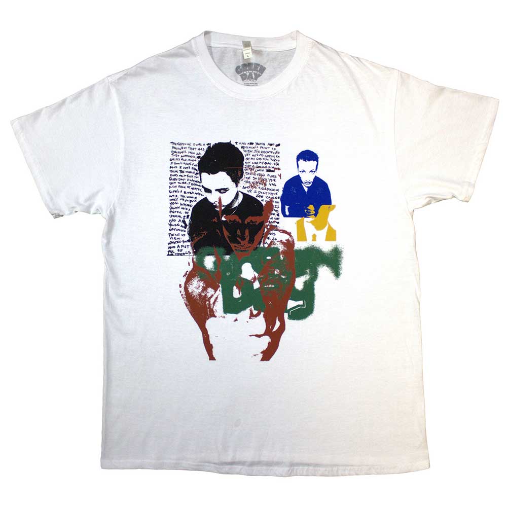 Green Day Spray Paint Mens T Shirt