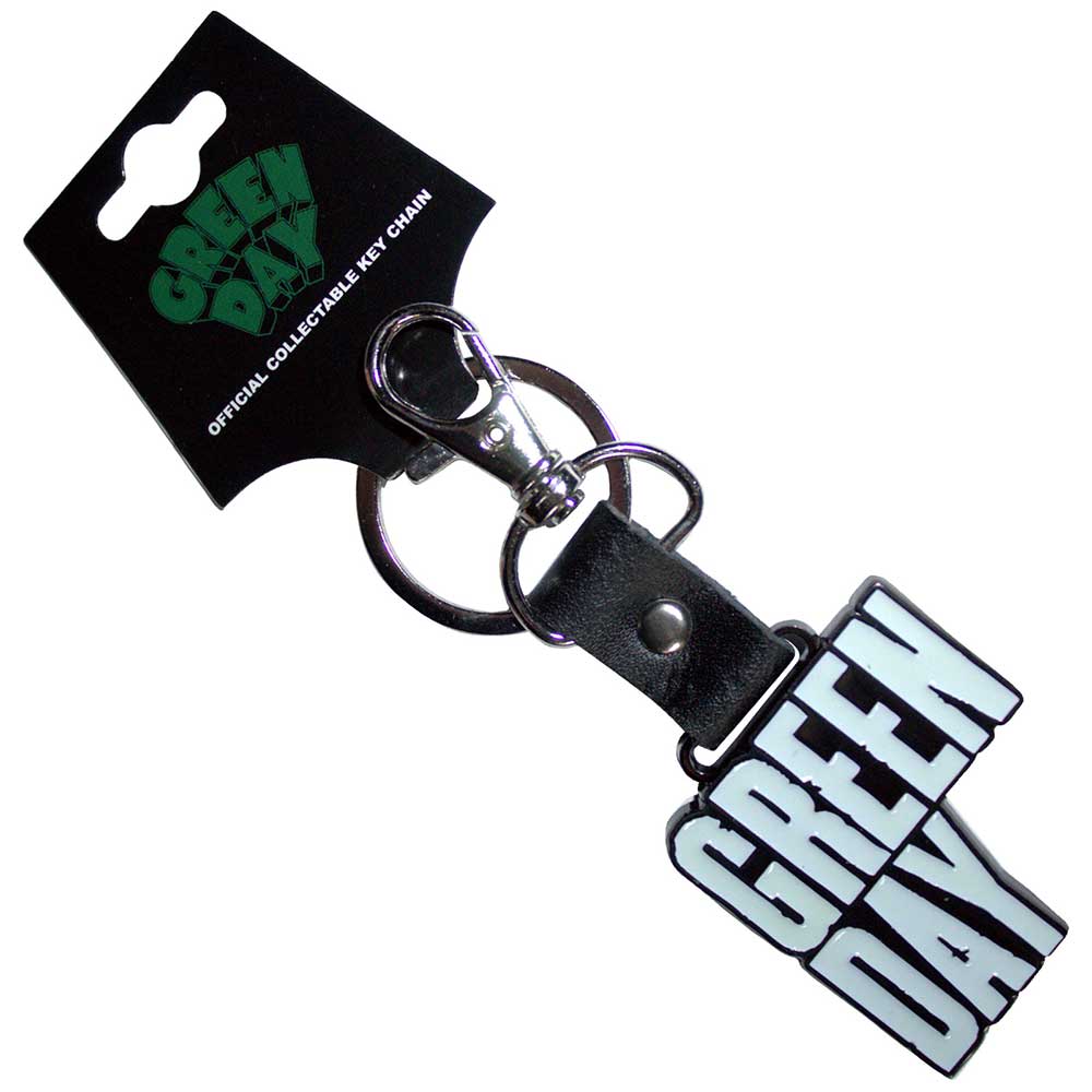 Green Day Stacked Logo Keychain