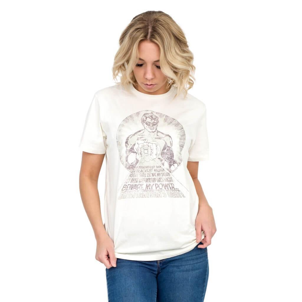 Green Lantern Beware My Power Oath Sugar T Shirt