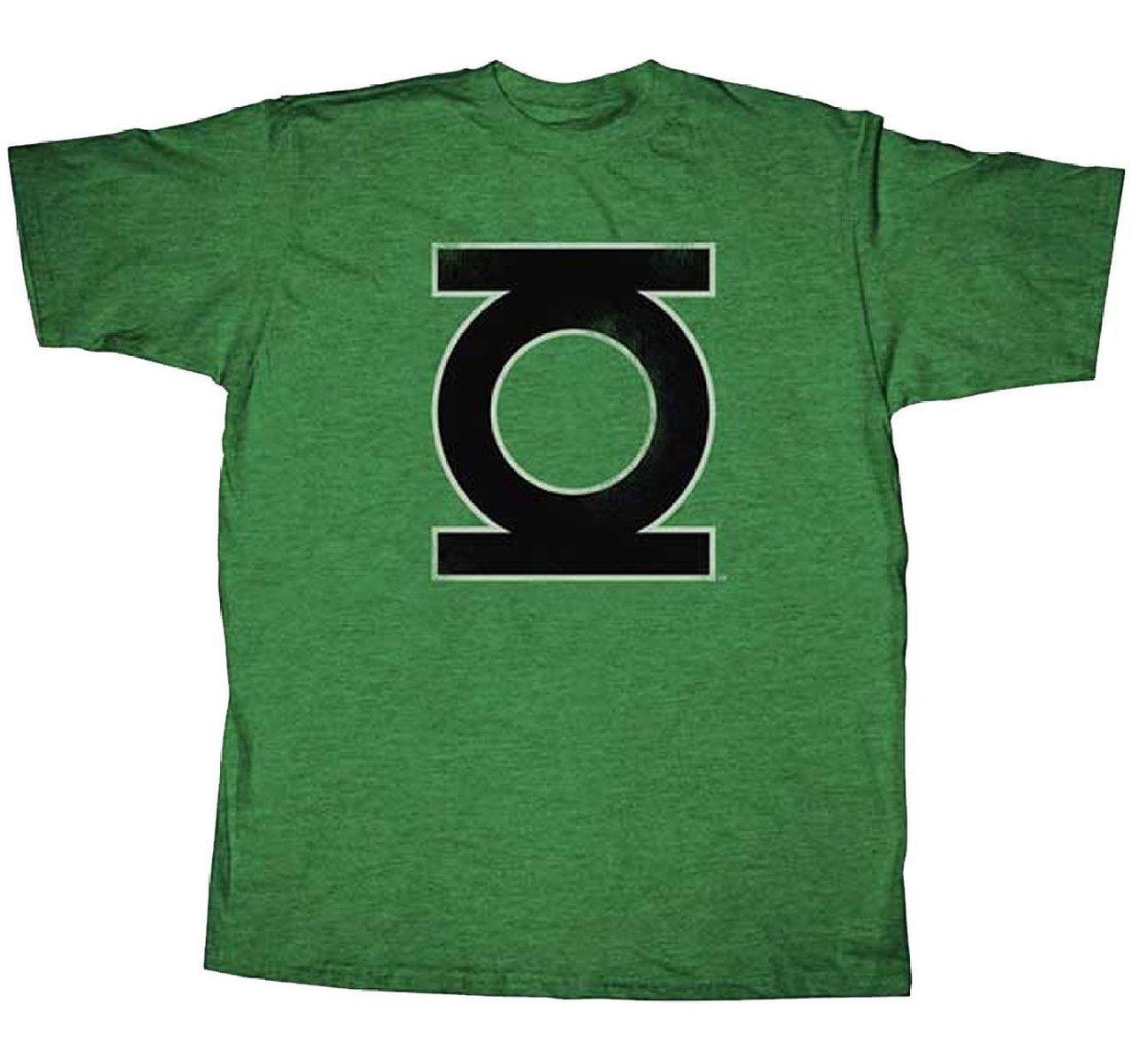 Green Lantern Classic Ring Heather Adult T Shirt