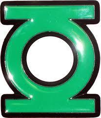 Green Lantern Cut-Out Logo Belt Buckle