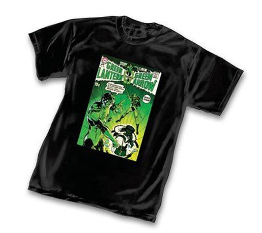 Green Lantern vs Green Arrow Comic Strip T Shirt