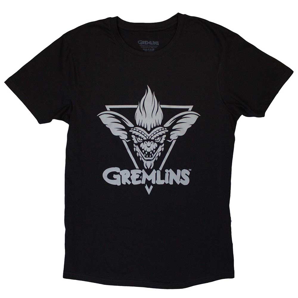 Gremlins Stripe Triangle Mens T Shirt