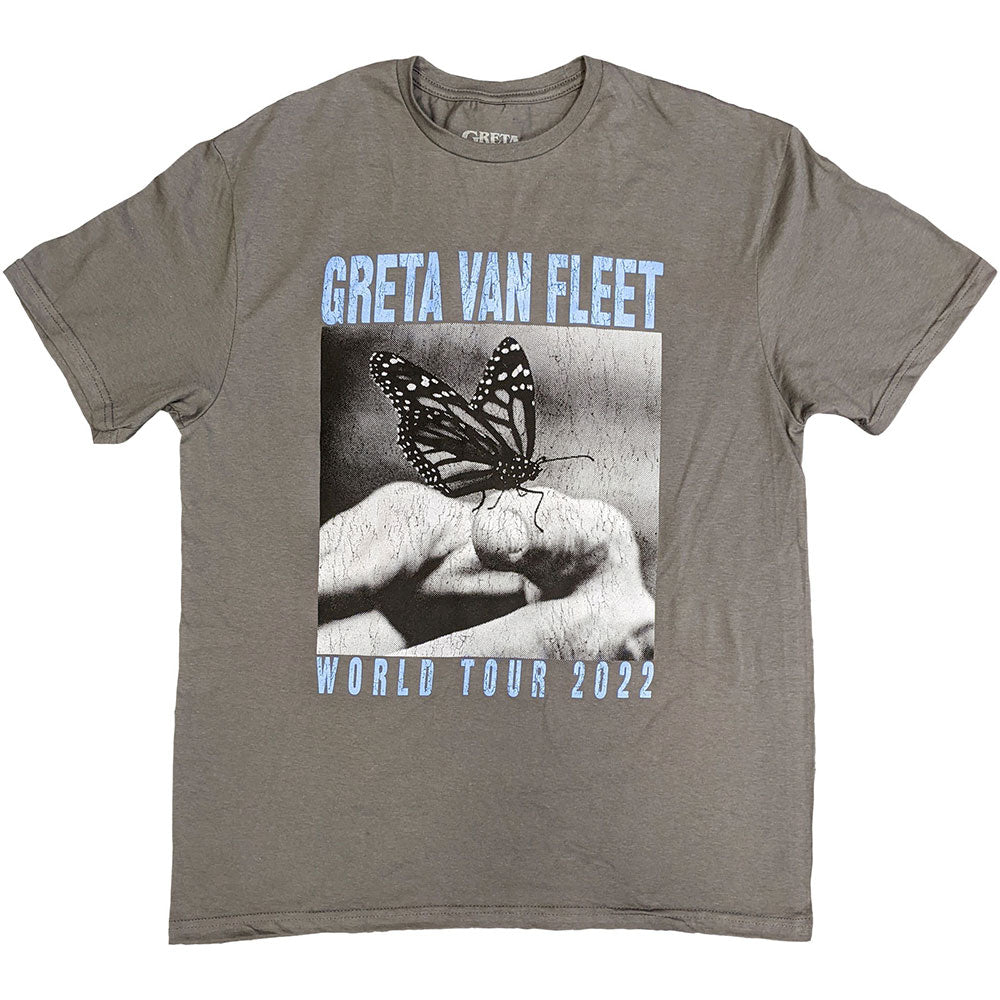 Greta Van Fleet World Tour Butterfly Mens T Shirt