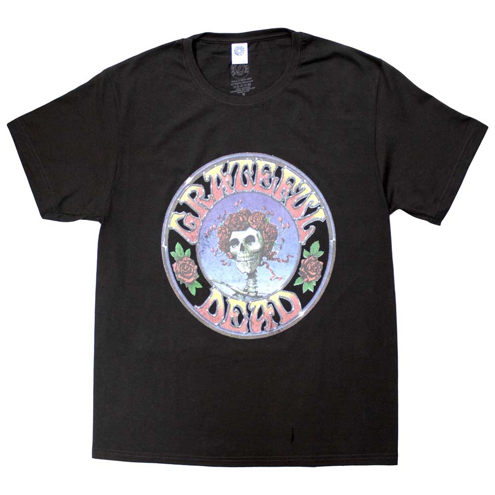Grateful Dead Bertha Circle Vintage Wash Mens T Shirt