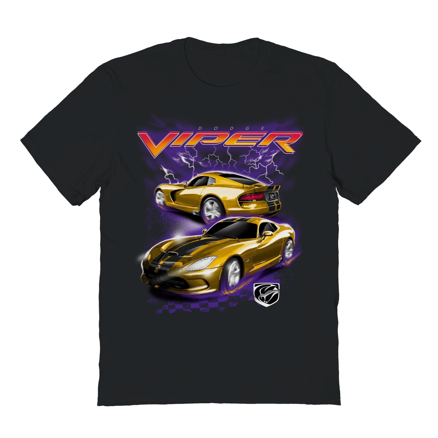 Goodie Two Sleeves Dodge Viper Storm Mens T Shirt
