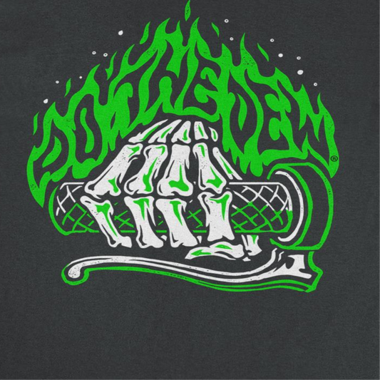 Mountain Dew Rev Skeleton Hand Mens T Shirt Black