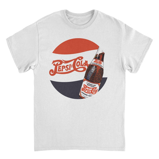 Pepsi Swoosh White Mens T Shirt