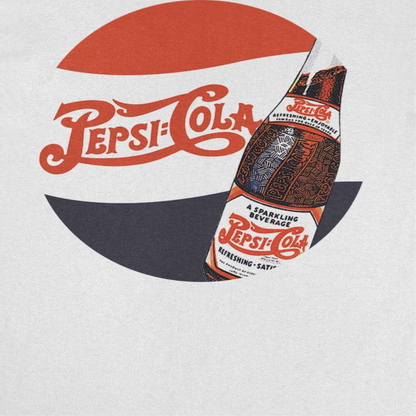 Pepsi Swoosh Mens T Shirt White