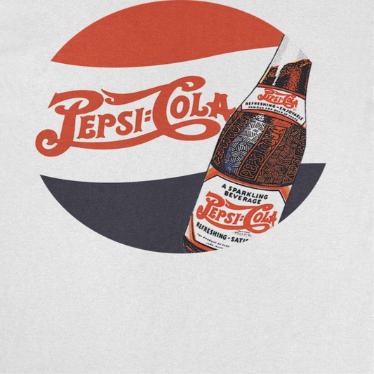 Pepsi Swoosh Mens T Shirt White