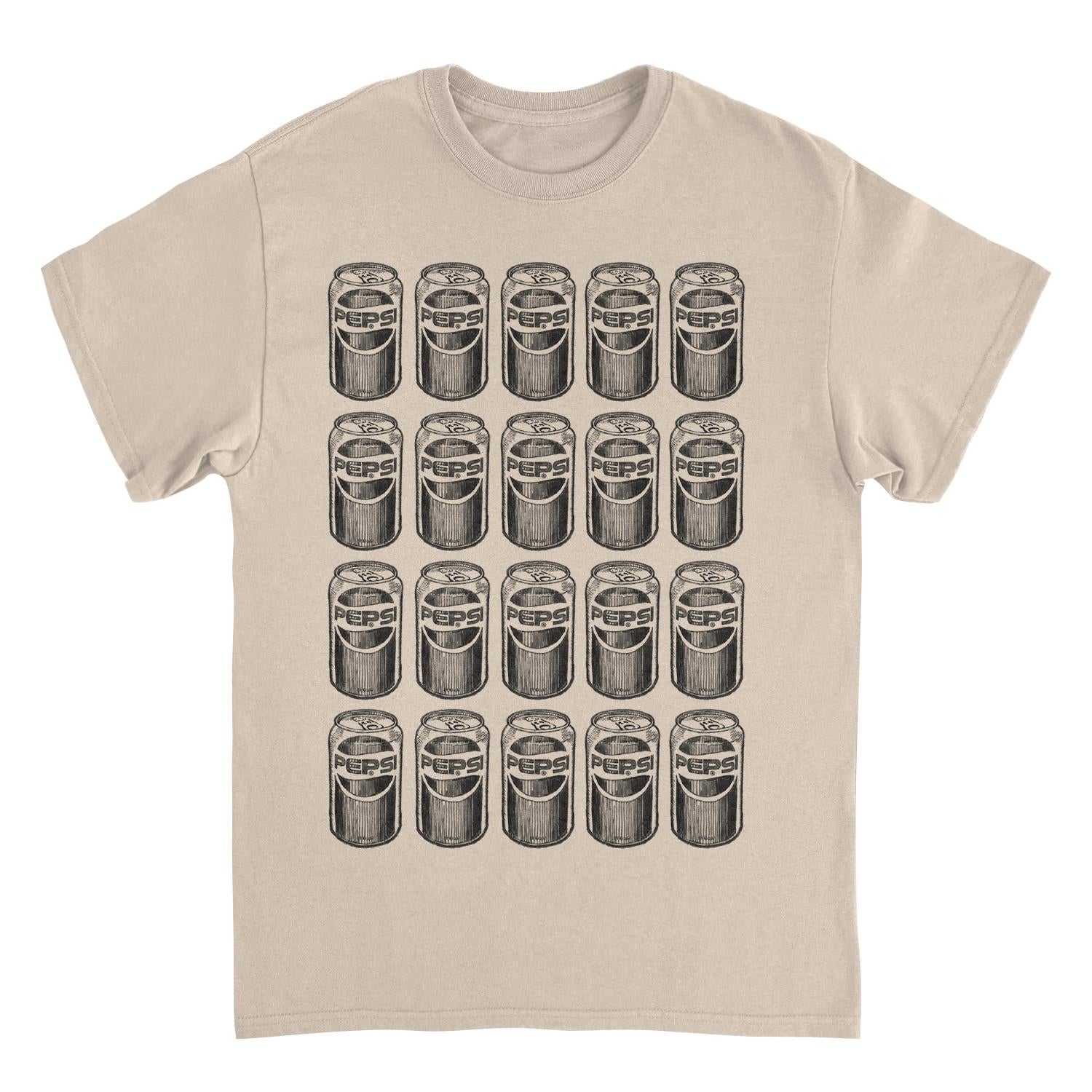 Pepsi Many Cans Sand Mens T Shirt
