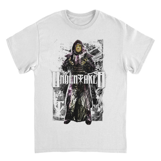 WWE Undertaker White Mens T Shirt
