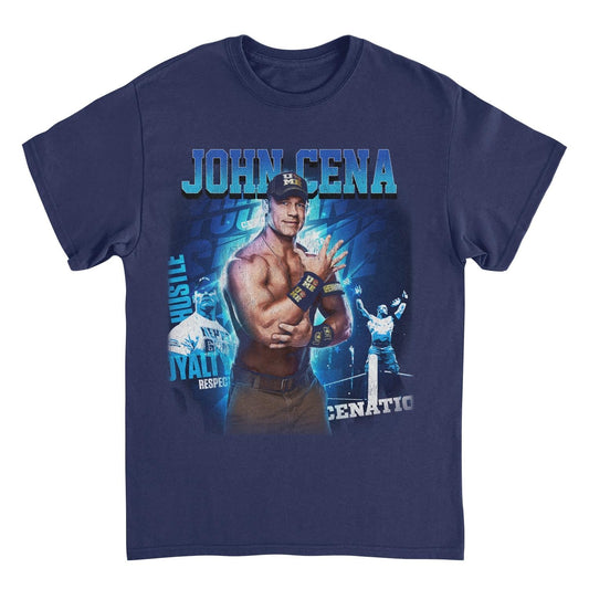 WWE John Cena  Navy Mens T Shirt