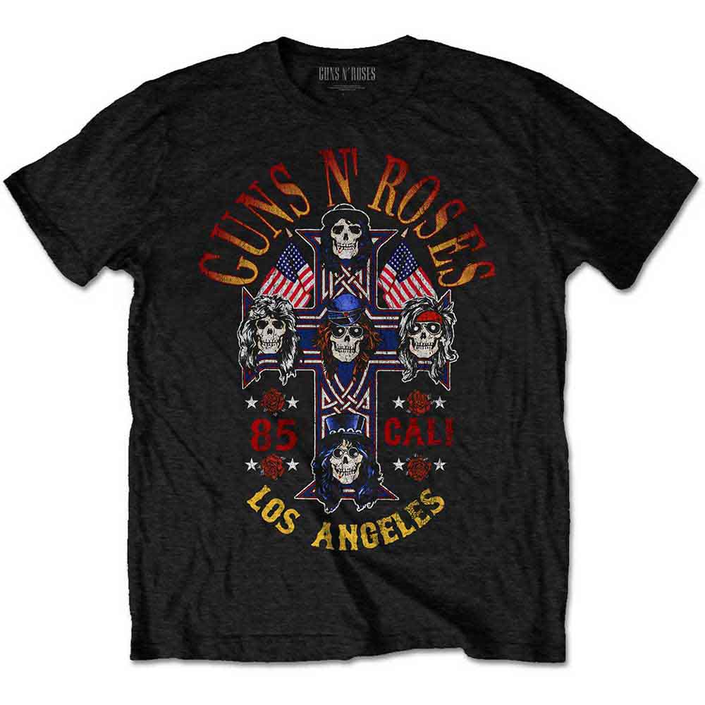 Guns N' Roses Cali' '85 Mens T Shirt