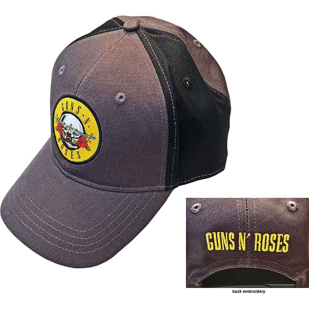 Guns N' Roses Circle Logo Hat Black, Grey