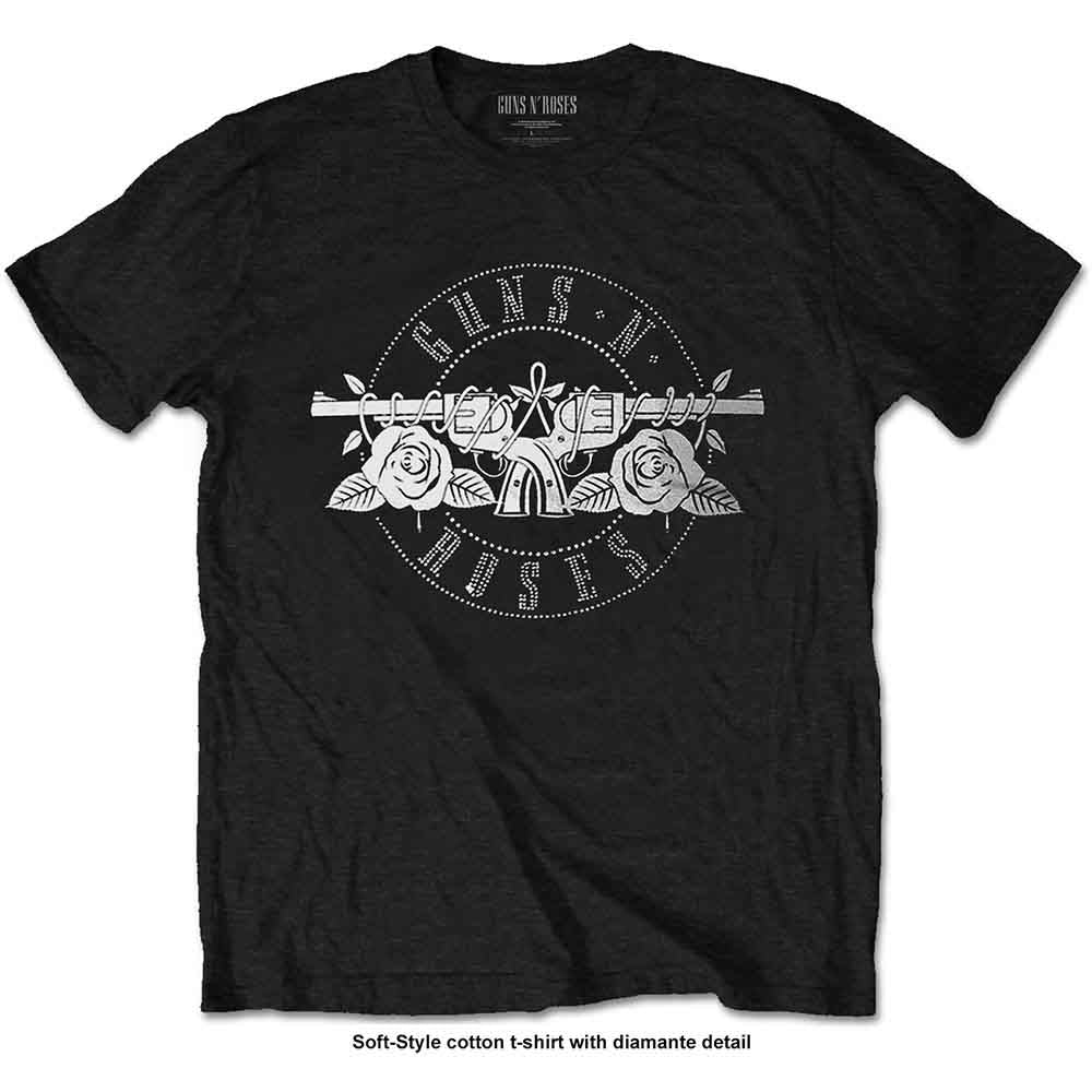 Guns N' Roses Circle Logo Mens T Shirt