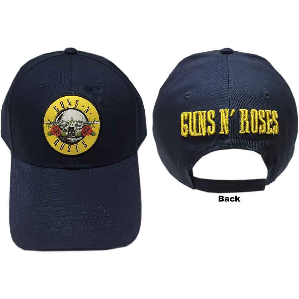 Guns N' Roses Circle Logo Hat Blue
