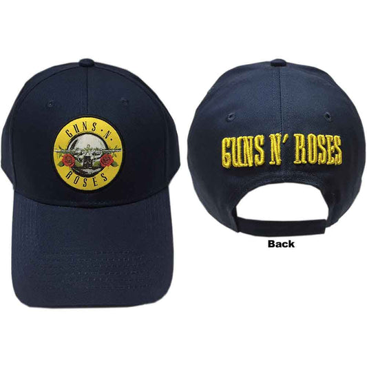 Guns N' Roses Circle Logo Hat Blue