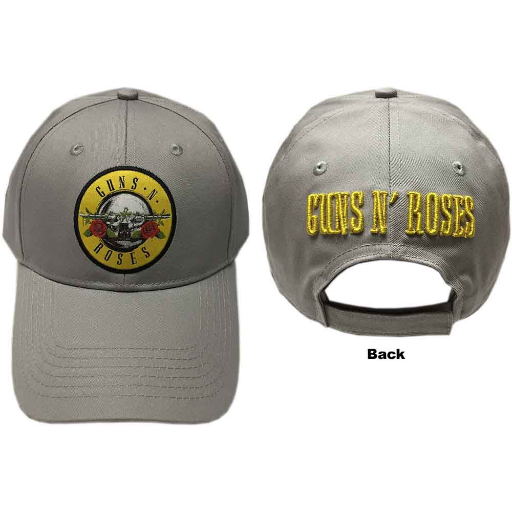 Guns N' Roses Circle Logo Hat Grey