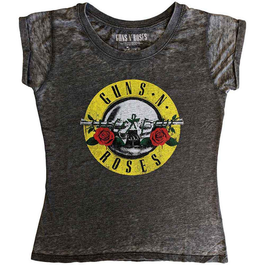 Guns N' Roses Classic Logo Womens T Shirt