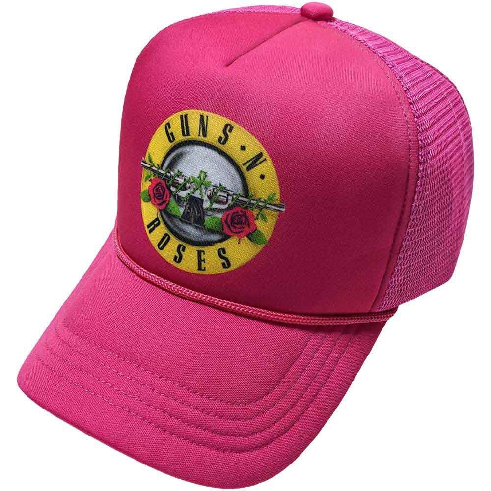 Guns N' Roses Classic Logo Hat Pink