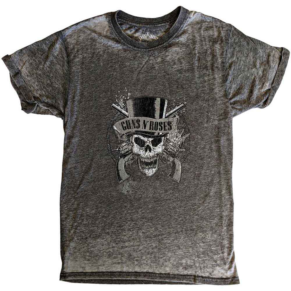 Guns N' Roses Faded Skull Mens T Shirt