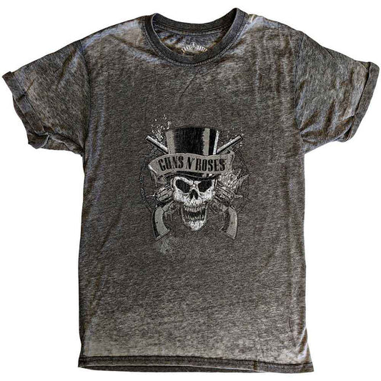 Guns N' Roses Faded Skull Mens T Shirt