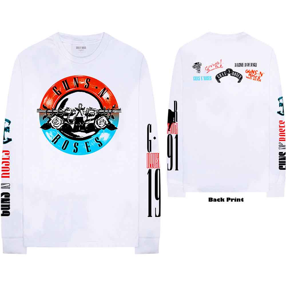 Guns N' Roses Motorcross Logo Long Sleeve Shirt