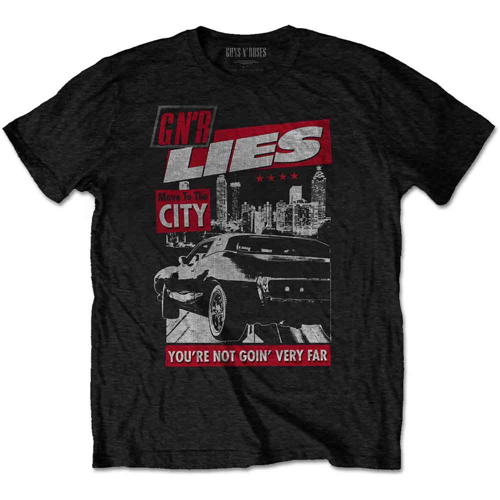 Guns N' Roses Move to the City Mens T Shirt