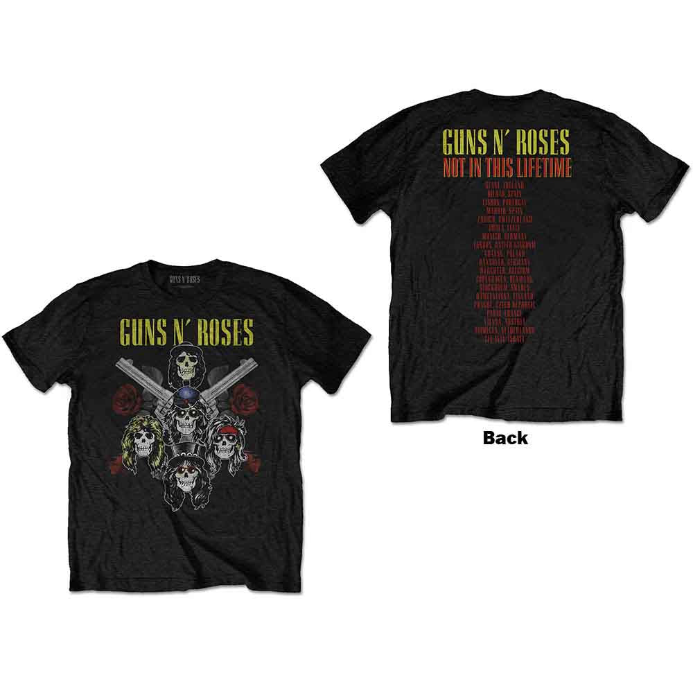 Guns N' Roses Pistols & Roses Mens T Shirt