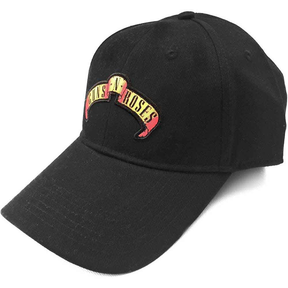 Guns N' Roses Scroll Logo Hat Black