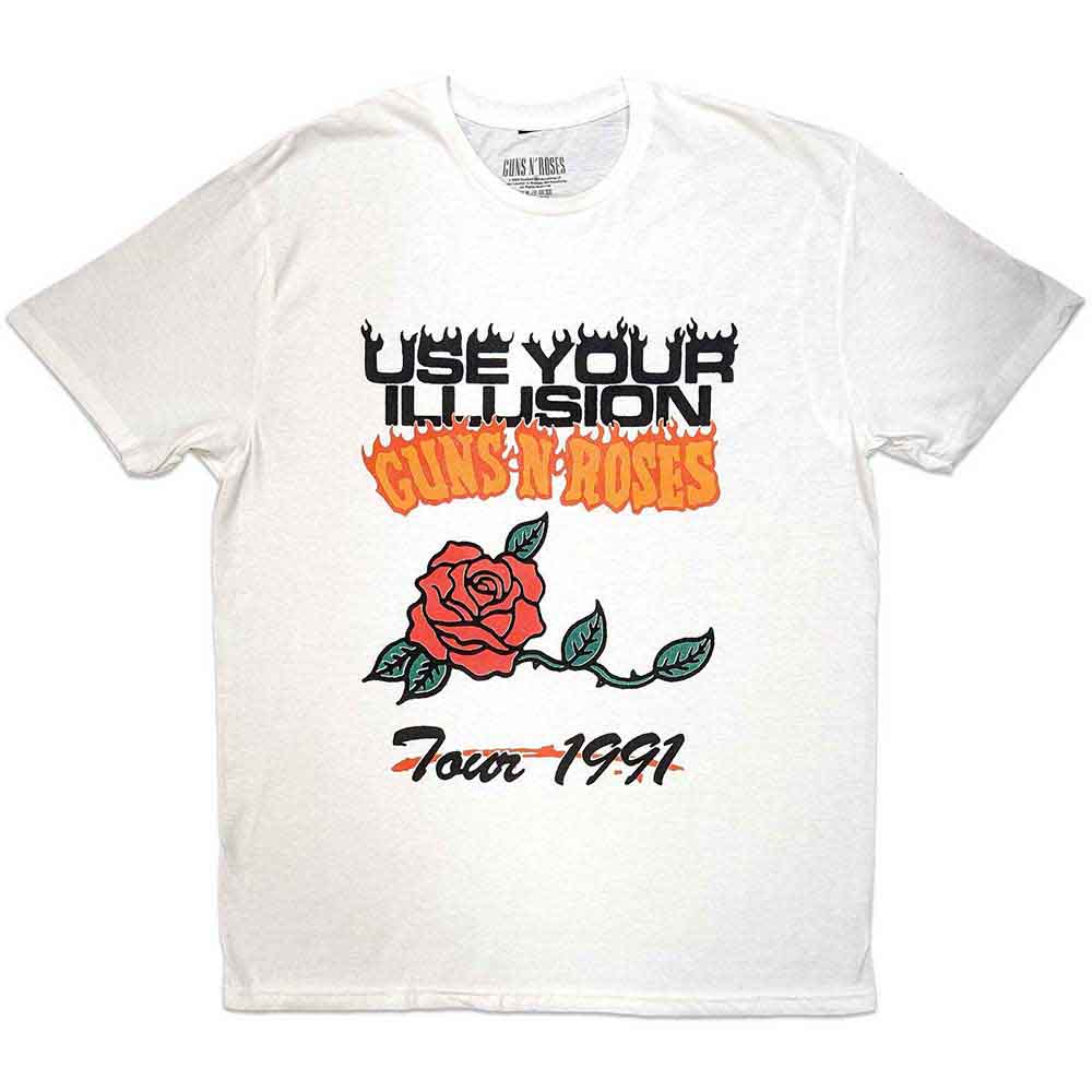 Guns N' Roses Use Your Illusion Tour 1991 Mens T Shirt
