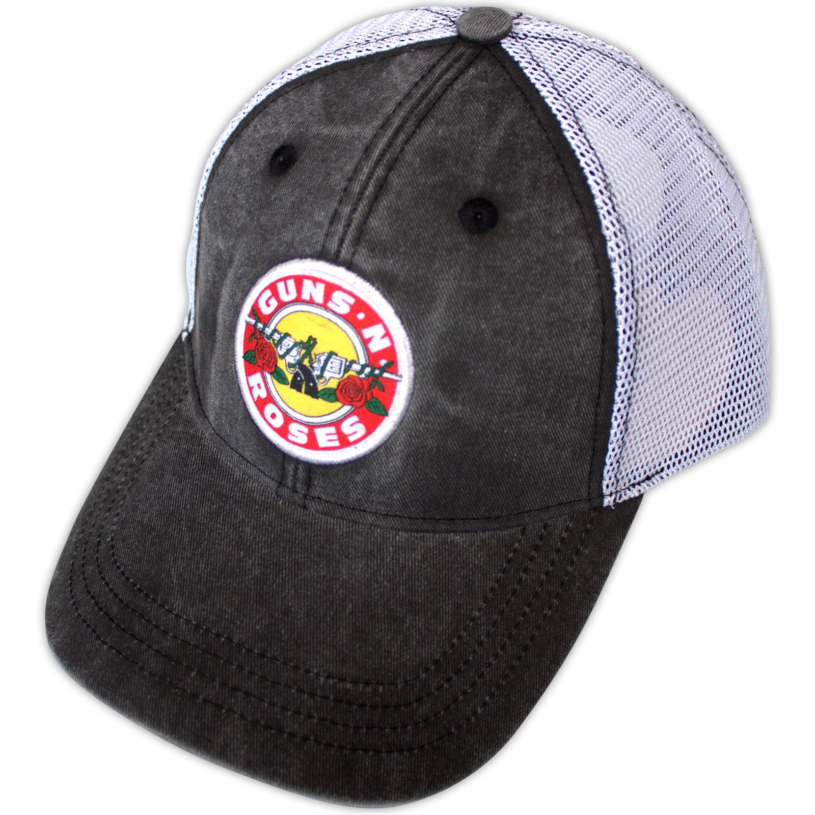 Guns N' Roses Vintage Logo Hat Grey, White