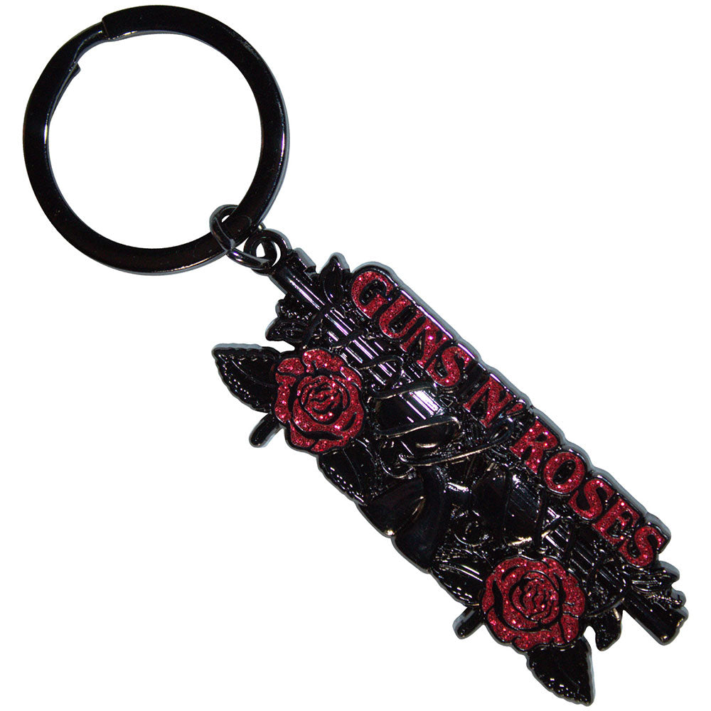 Guns N' Roses Vintage Pistols Keychain