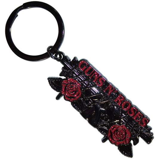 Guns N' Roses Vintage Pistols Keychain