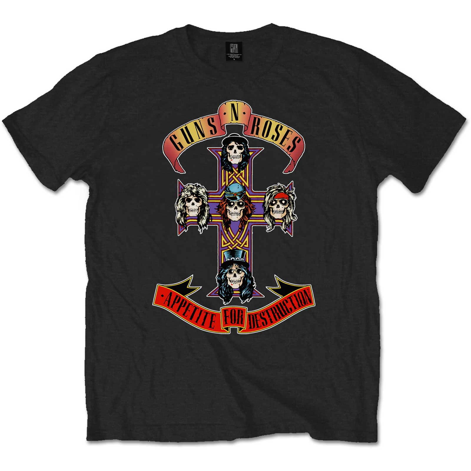 Guns N Roses Appetite for Destruction Mens T Shirt