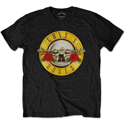 Guns n Roses Classic Logo Mens T shirt Black