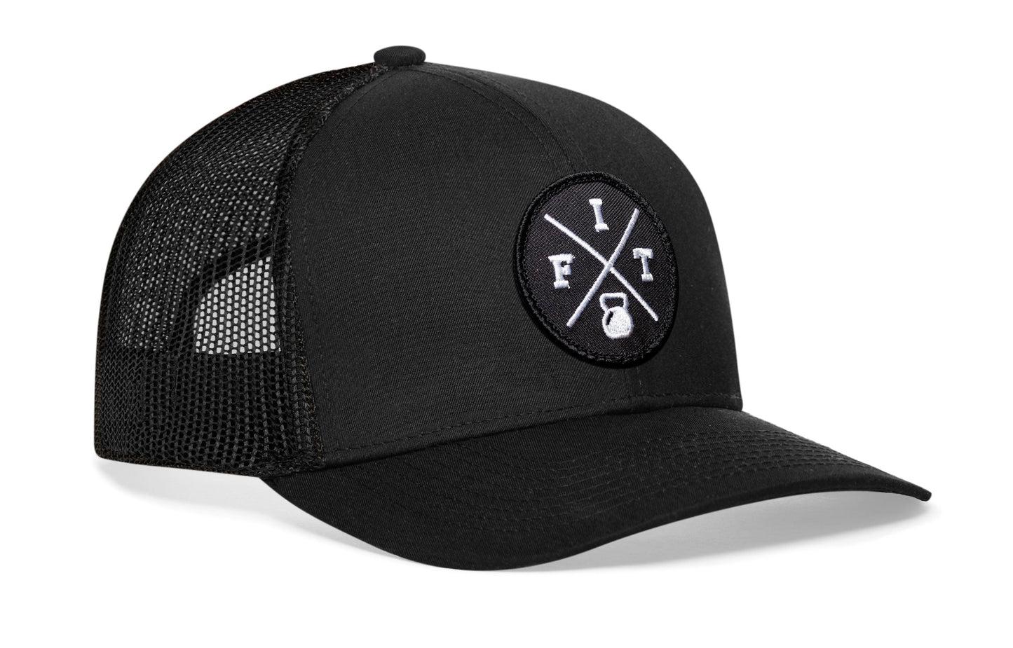 FIT Trucker Haka Hat Black Fitness Snapback