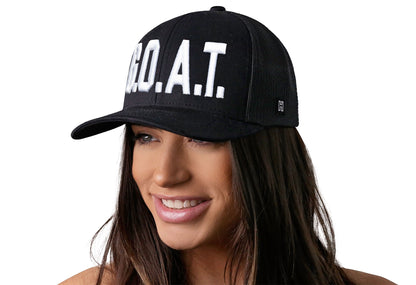 G.O.A.T. Trucker Haka Hat Black GOAT Snapback
